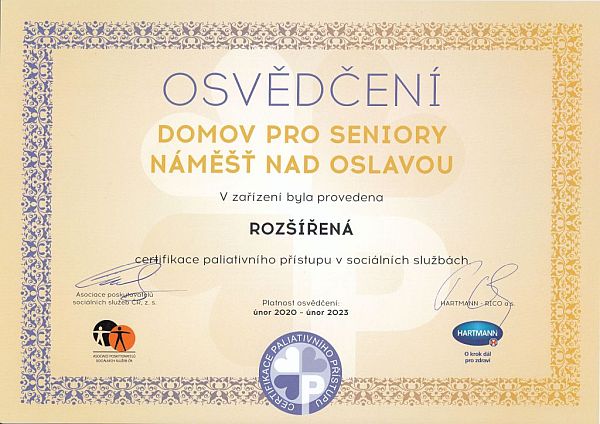 certifikát palitivního přístupu v sociálních službách